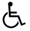Image of the wheelchair symbol