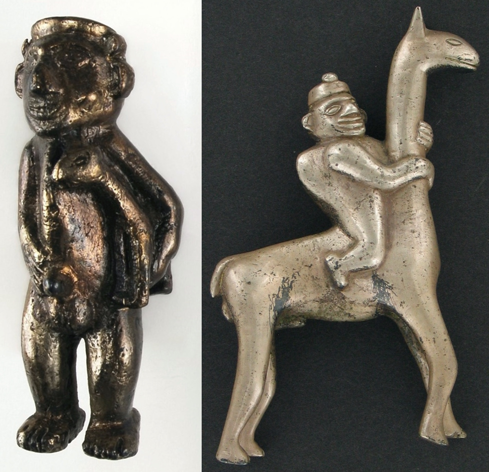 Two Inka figures. More description below.