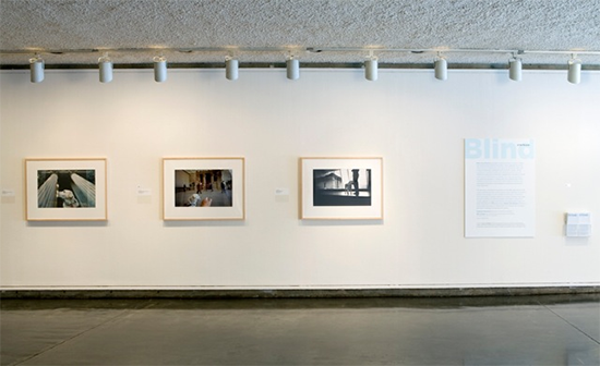 Installation photo from Blind at the Museum 2005 at the Berkeley Art Museum California