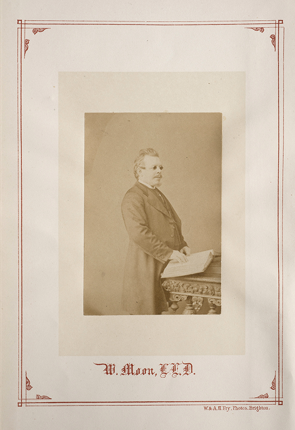 William Moon reading. More description below.