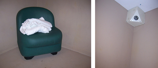 Photographs of OSU Medical Center ER examining room.