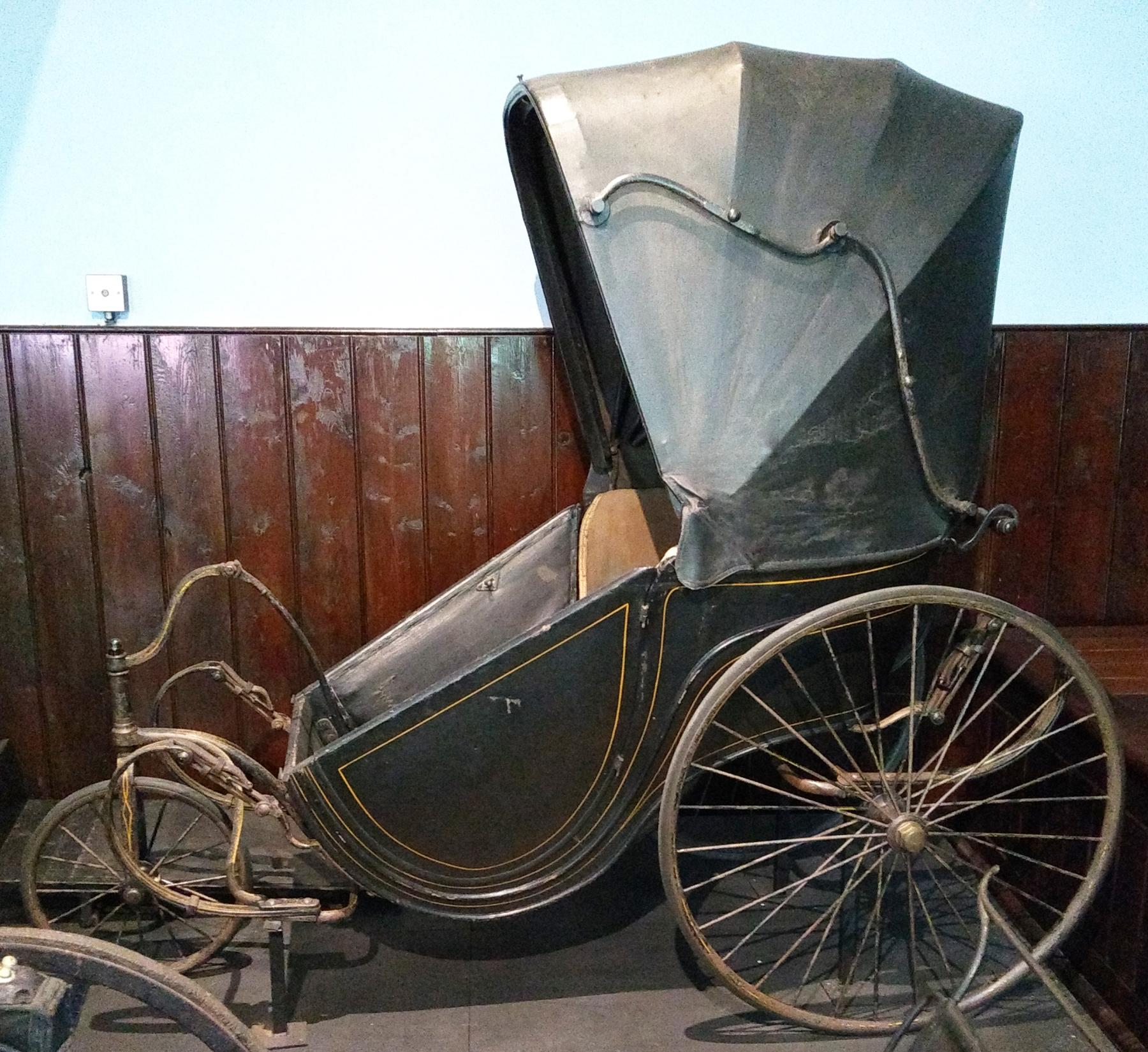 Photo of a chair transporter. More description below.