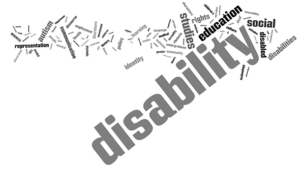 This is a Wordle created from the keywords of articles in DSQ from 2000-2012. It demonstrates the significance of certain terms—such as <em>disability</em>, <em>social</em>, <em>identity</em>, and <em>representation</em>—as they appeared in weight and frequency during this period.