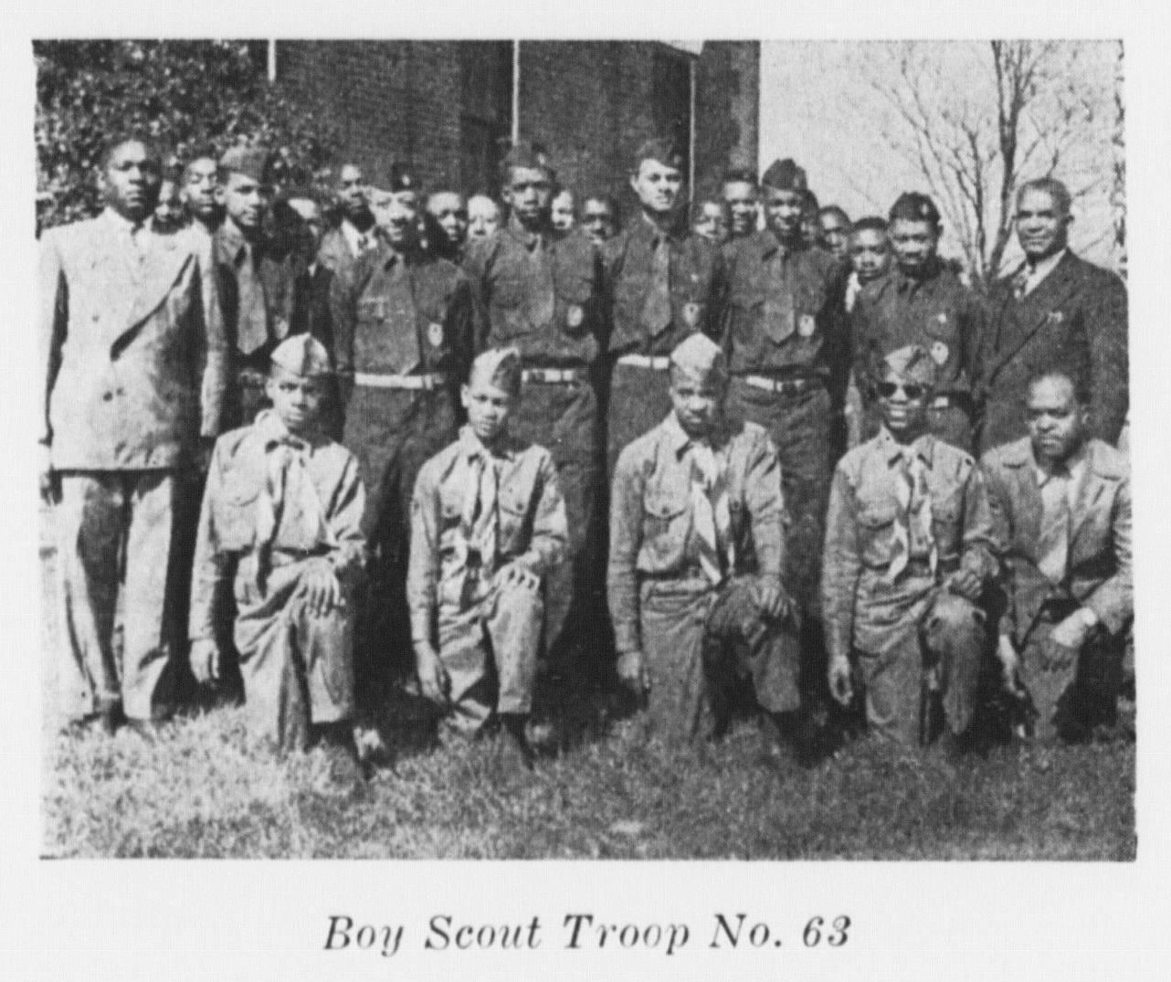 Boy Scout Troop No. 63. More description below.